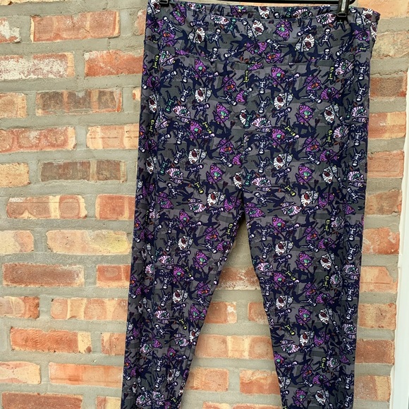 LulaRoe TC2 plus size Halloween skeleton leggings - Picture 1 of 6